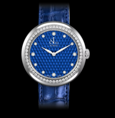 Review Jacob & Co brilliant STAINLESS STEEL WITH BLUE PYRAMID DIAL BQ015.10.RO.AB.A Replica watch